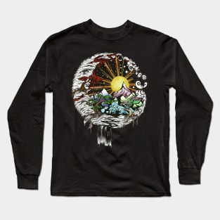 Eclipse Colour Long Sleeve T-Shirt